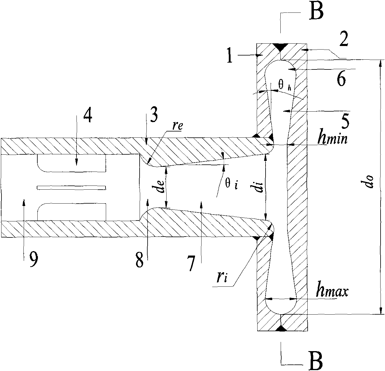 Vortex diode