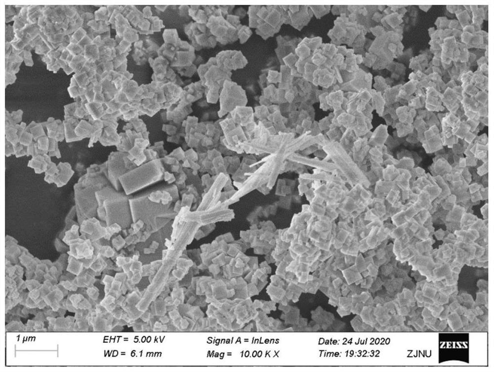 Bismuth sulfide composite potassium tantalate niobate catalyst as well as preparation method and application thereof