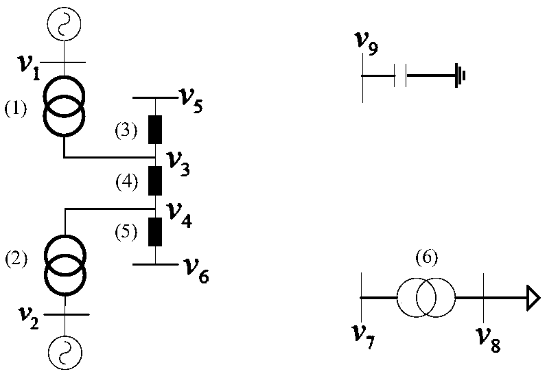 Connected piece identification method based on association matrix compression and branch pointer vector update