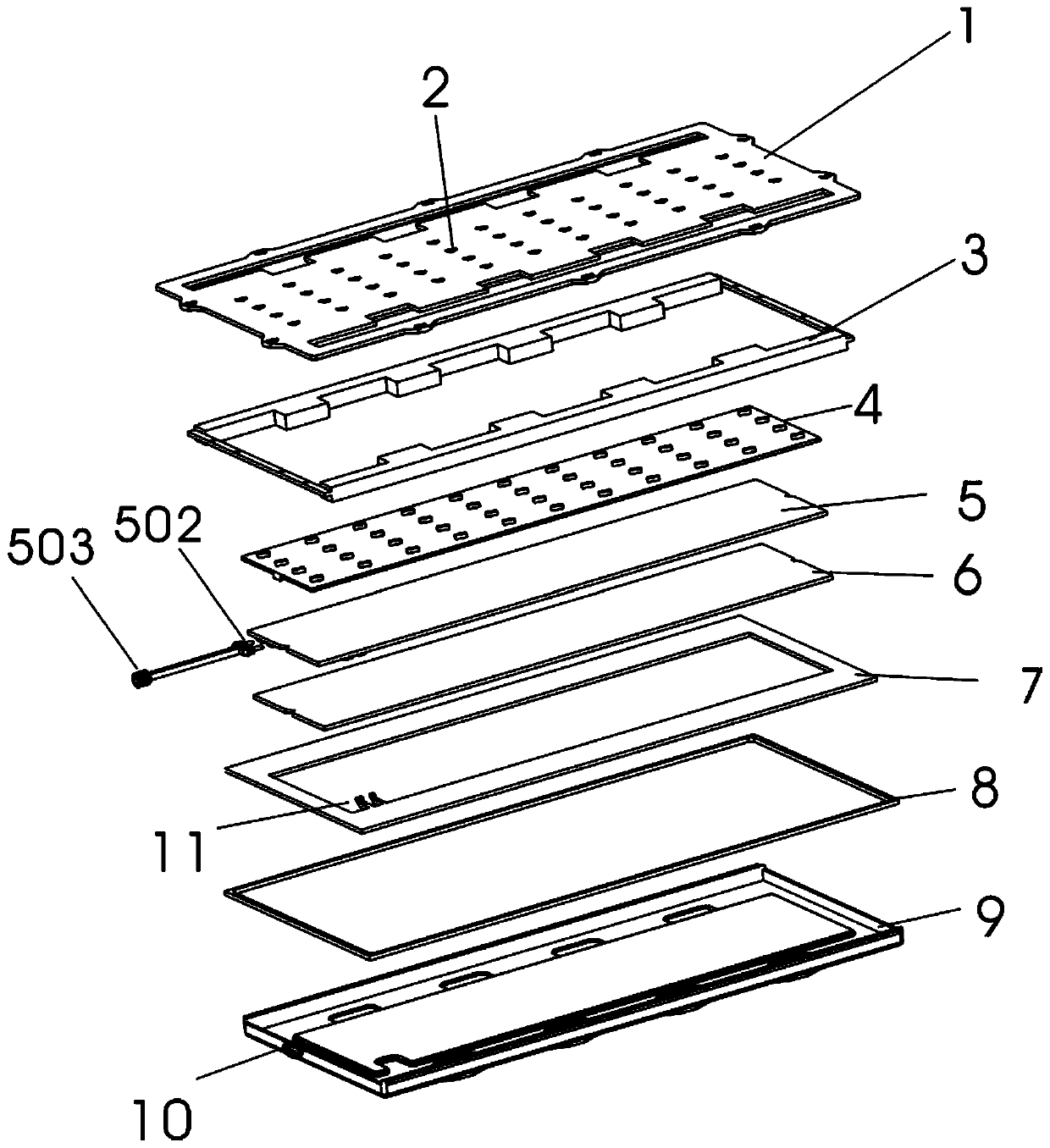 A kind of LED light engine component and preparation method thereof