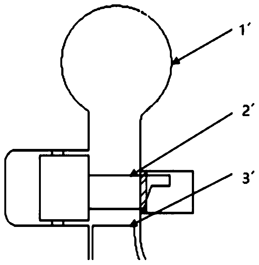 Turbocharger exhaust gas valve base device