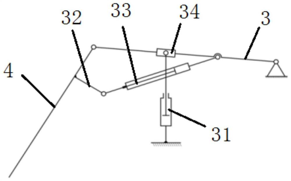 A nursing bed for assisting getting up and using method thereof