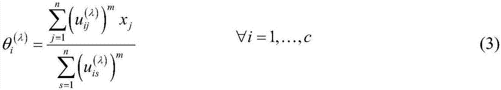 Relaxation fuzzy c-means clustering algorithm