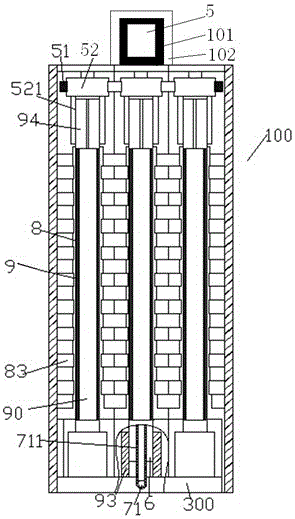 A noise reduction exhaust gas treatment device