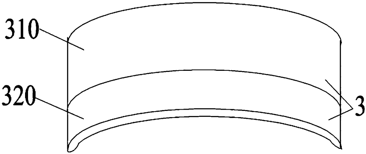 Looped gingival retraction device assembly