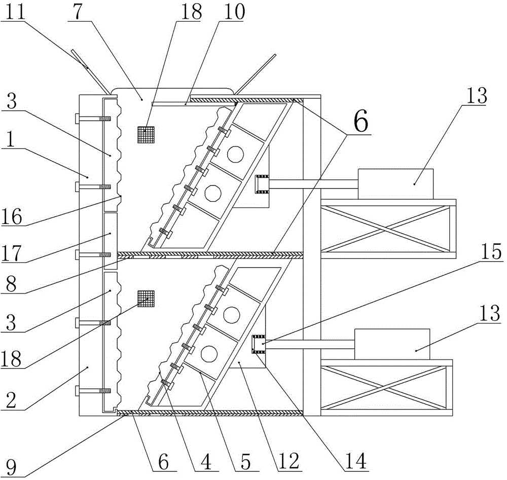 Reciprocating jaw type crusher for sintered bricks