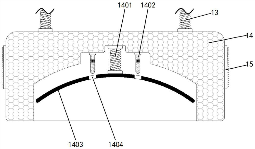 Efficient fixing mechanism for preventing network cable plug from falling off for computer