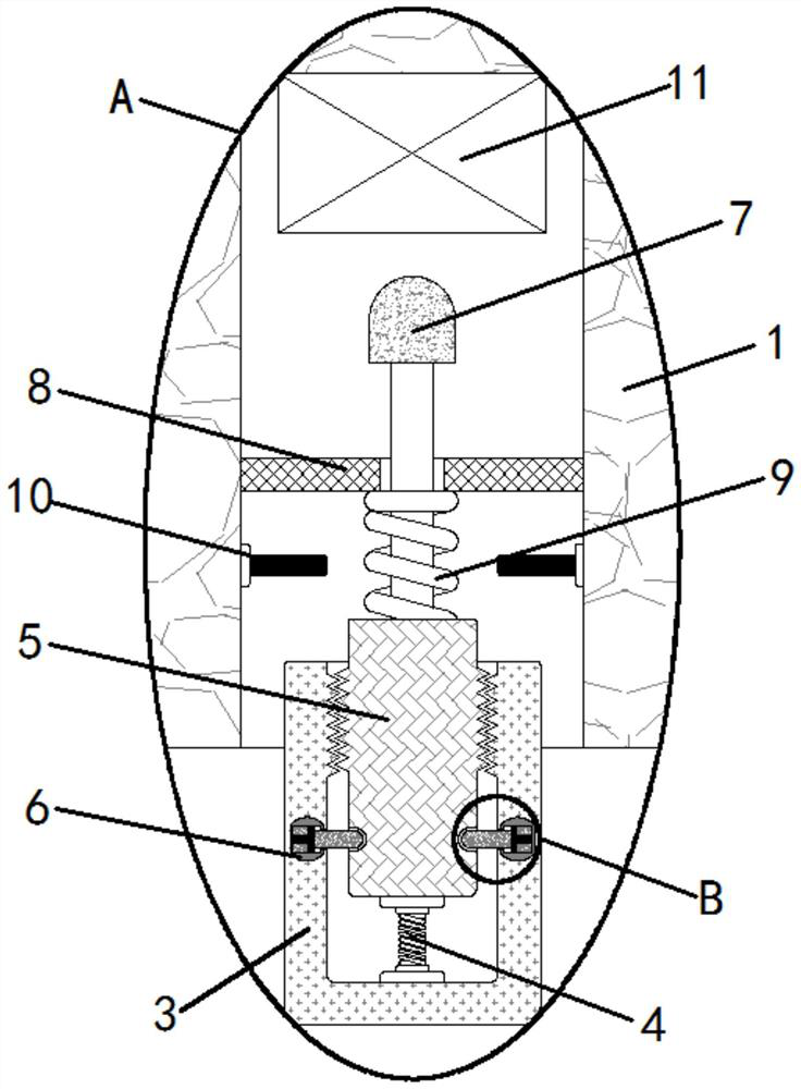 Efficient fixing mechanism for preventing network cable plug from falling off for computer