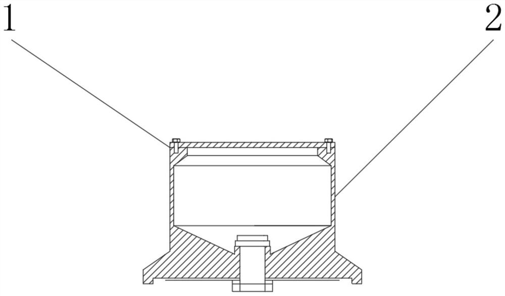 Closed water-cooling wire drawing winding drum