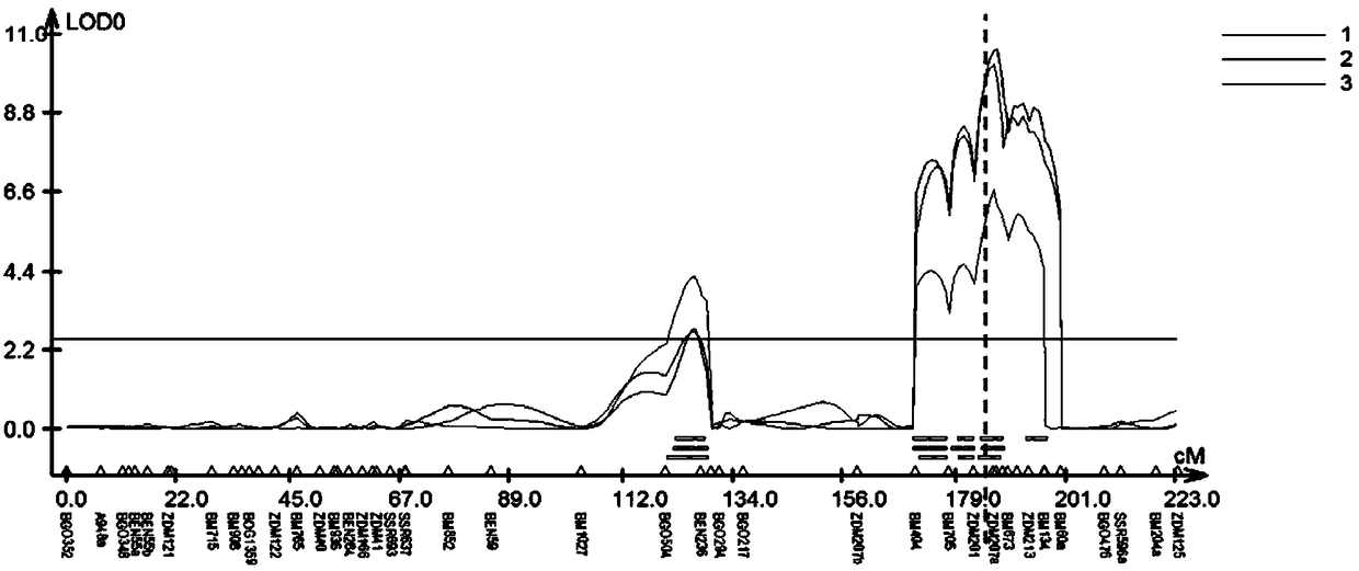 Cabbage type rape high oleic acid QTL and molecular marker closely linked thereto