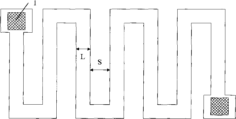 Polycrystalline silicon electric resistance and manufacturing method thereof