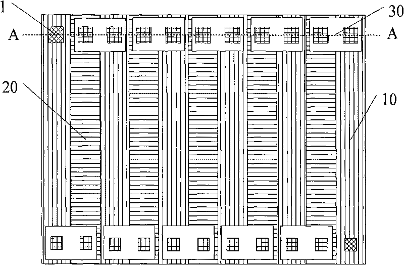 Polycrystalline silicon electric resistance and manufacturing method thereof