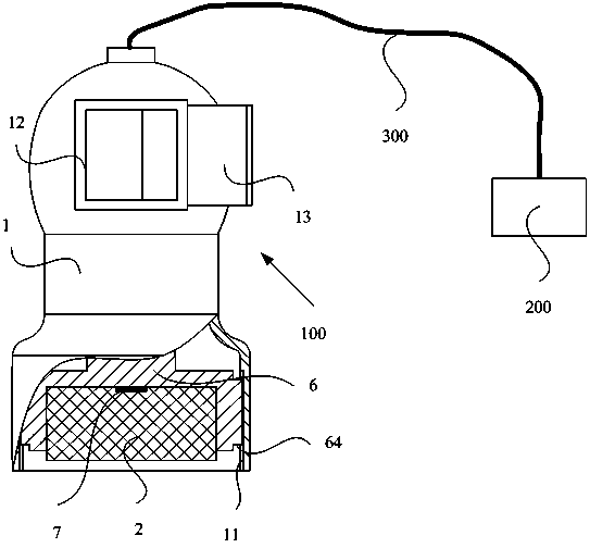 Concavely-embedded hidden stamp system