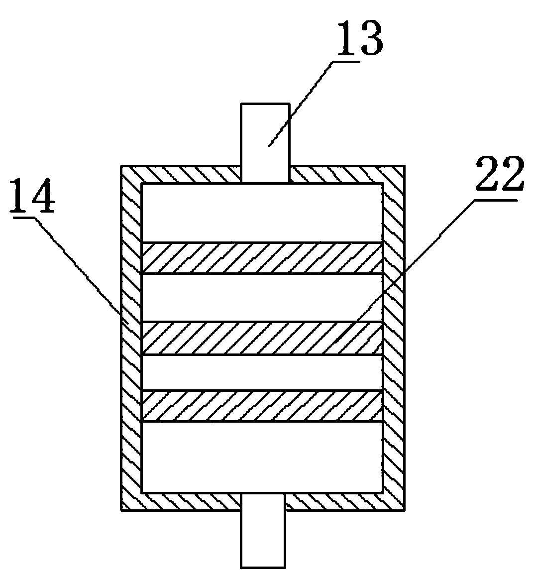 Energy-saving and environment-friendly sewage treatment device