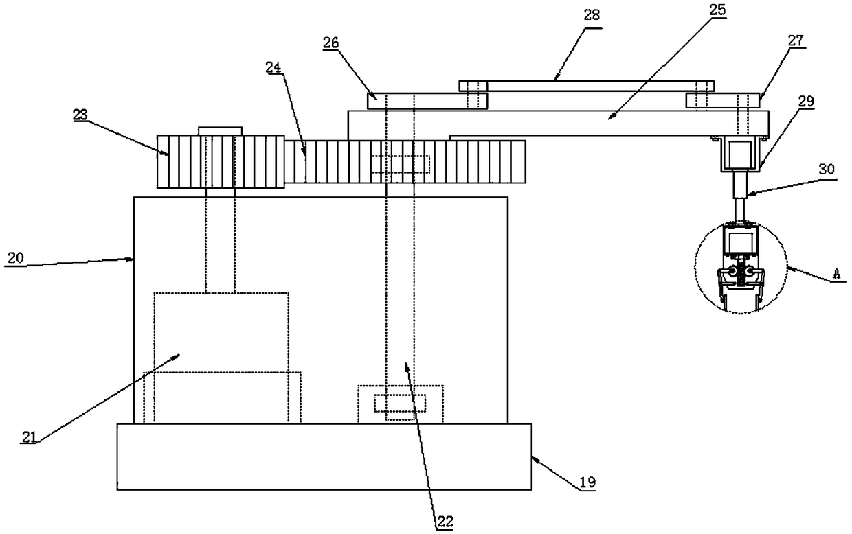 Omnibearing multi-angle industrial robot