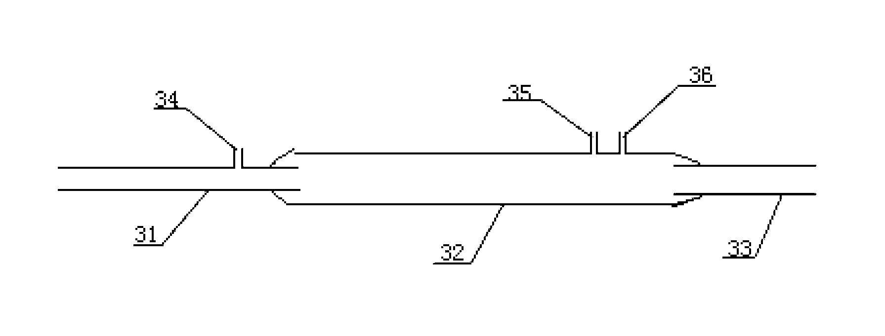 Device and method for determining breathing heat of livestock open type mask