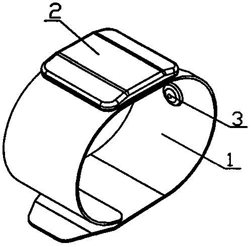 Automatic inflation pressure massage strap