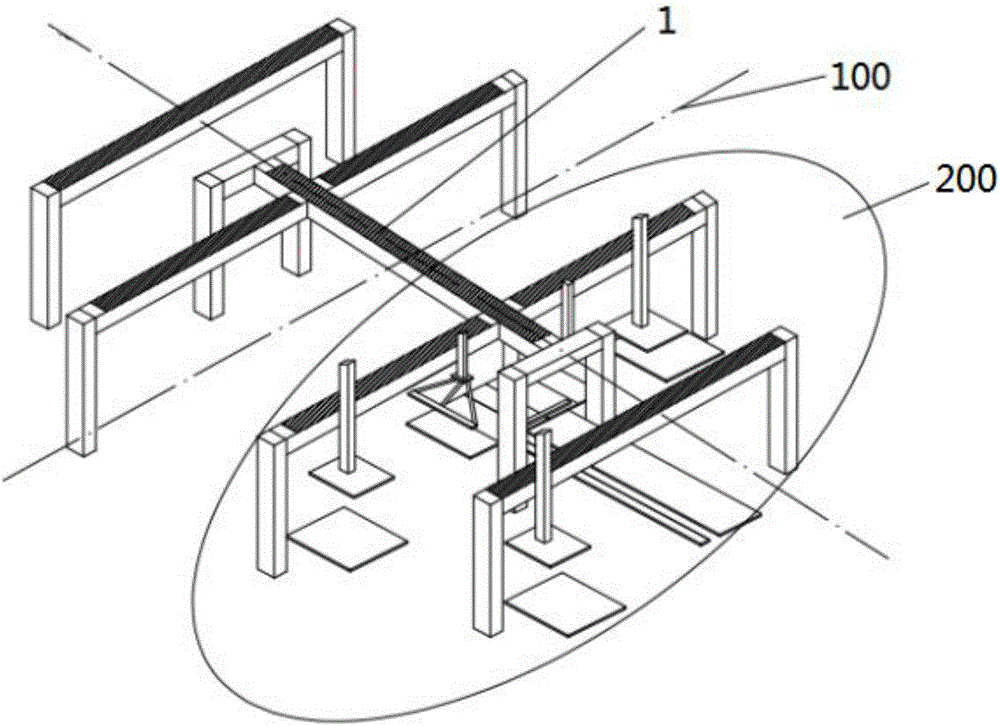 Bidirectional laser welding system and bidirectional working method