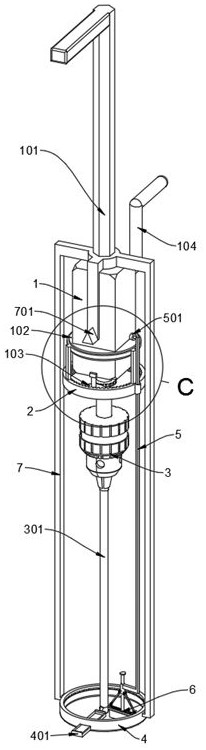 Kirschner wire puncture auxiliary positioning device for orthopedics department