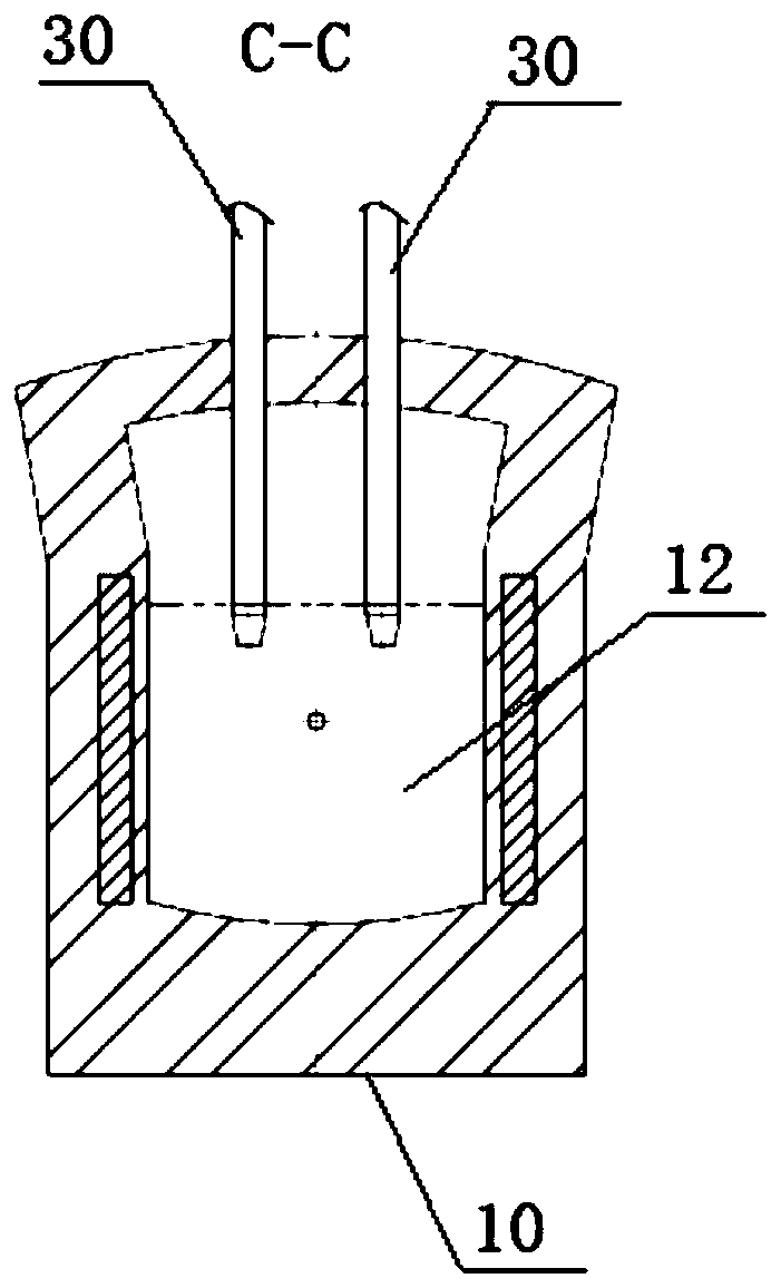 Short-process zinc pyrometallurgical device and method