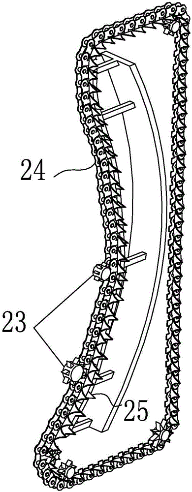 Vehicle-mounted type rapid trimming device of highway green plants