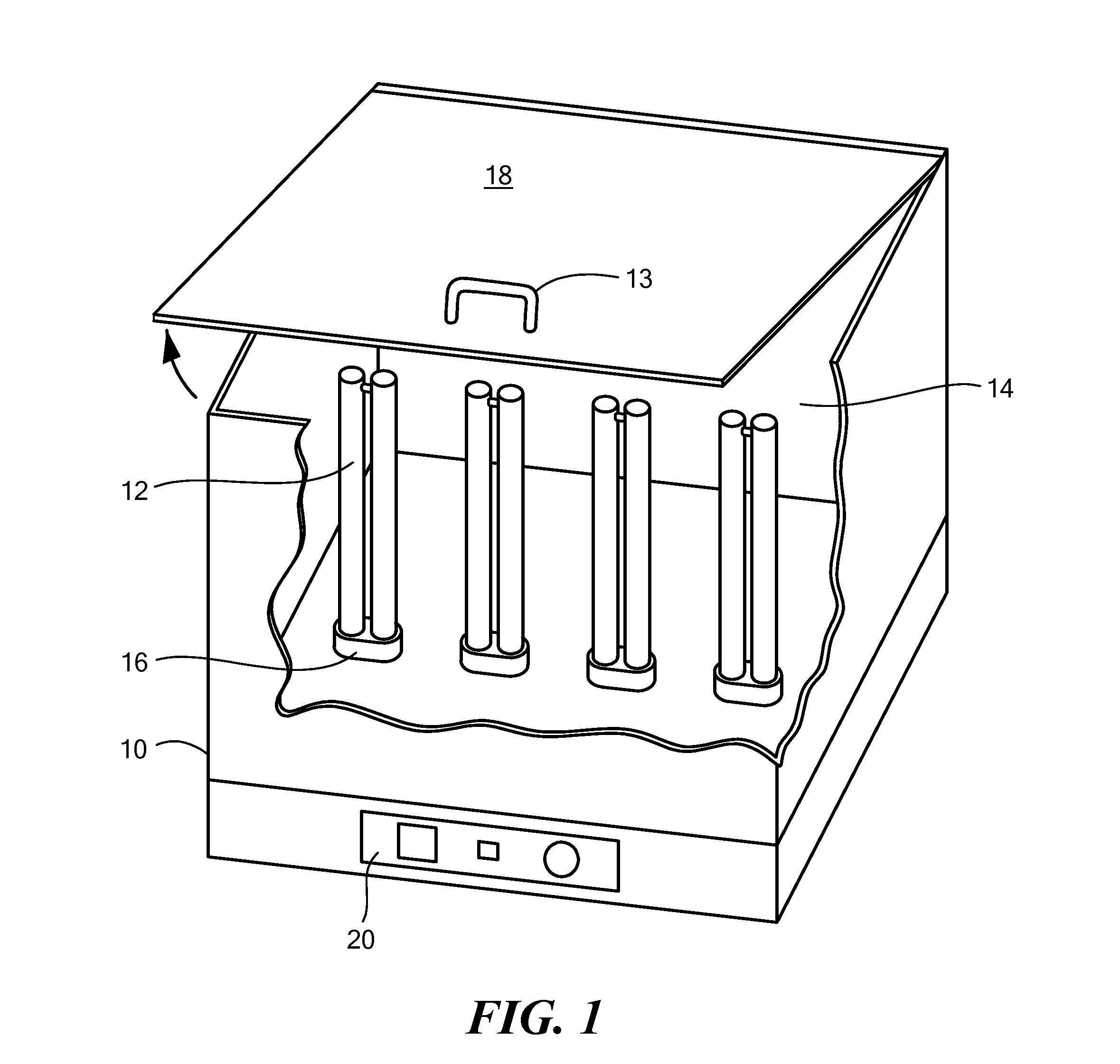 Ultraviolet disinfection system for athletic items