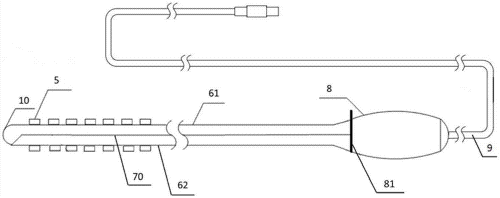 Renal artery radiofrequency ablation catheter