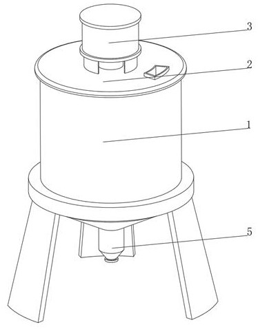 Asphalt storage device for road construction