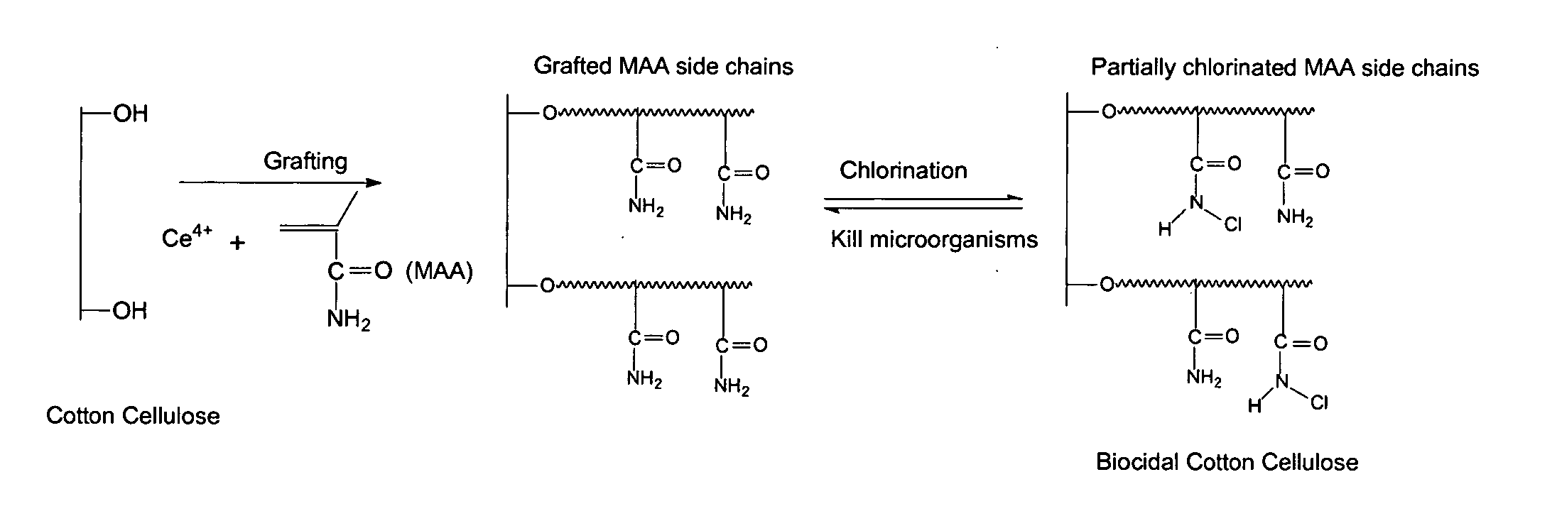 Compositions and methods for making and using acyclic N-halamine-based biocidal polymeric materials and articles