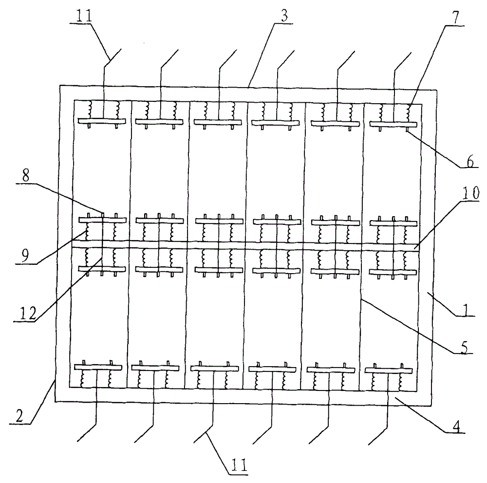 Electric car with variable battery capacity and capable of fast replacing battery