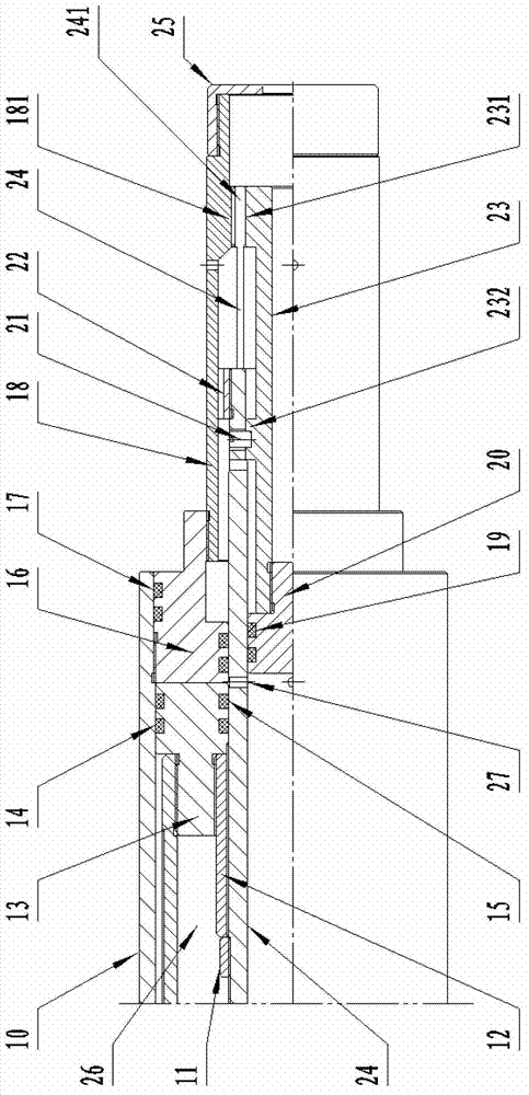 Test detecting tool for compression-type packer rubber sleeves