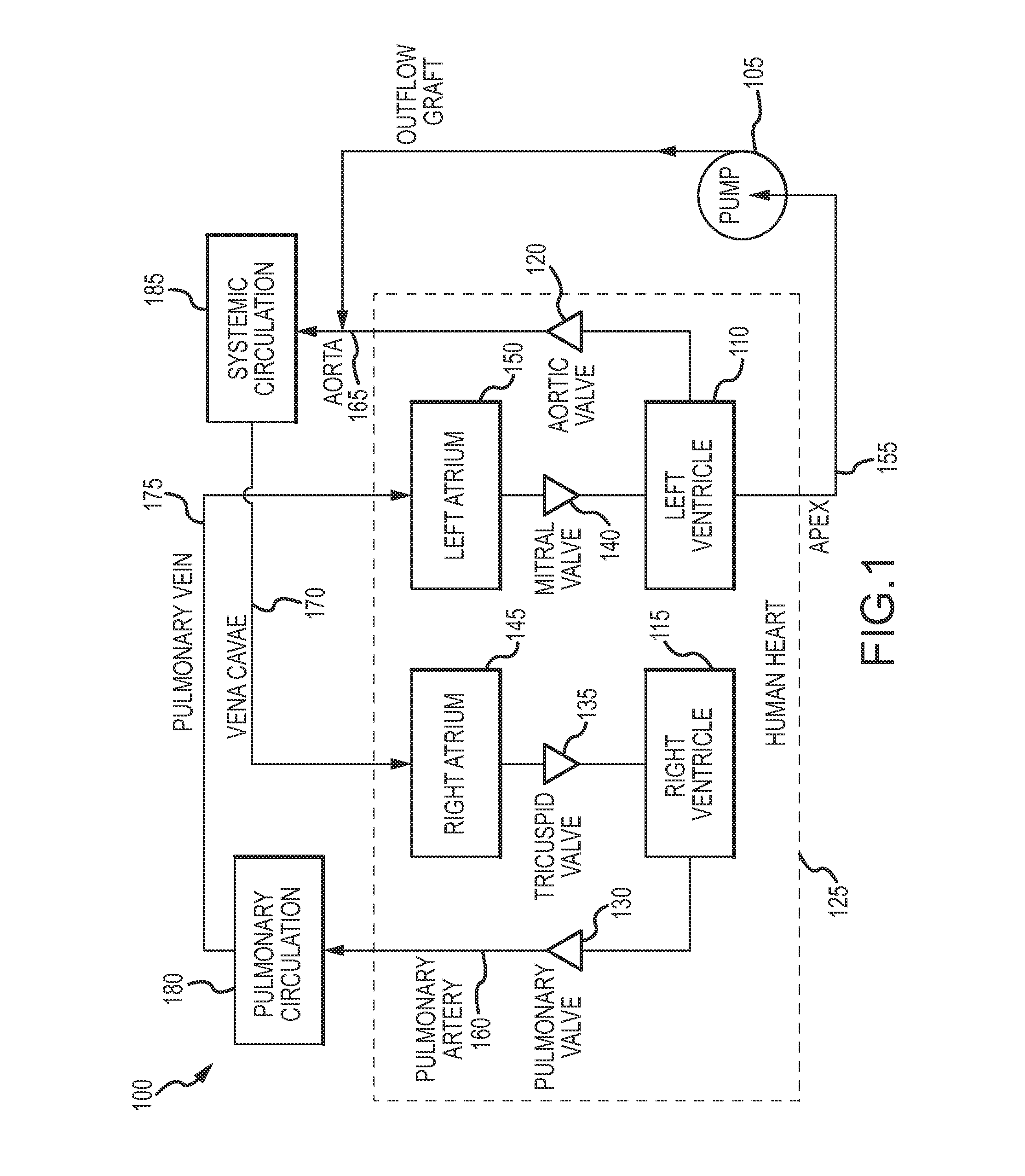 Blood pump and method of suction detection