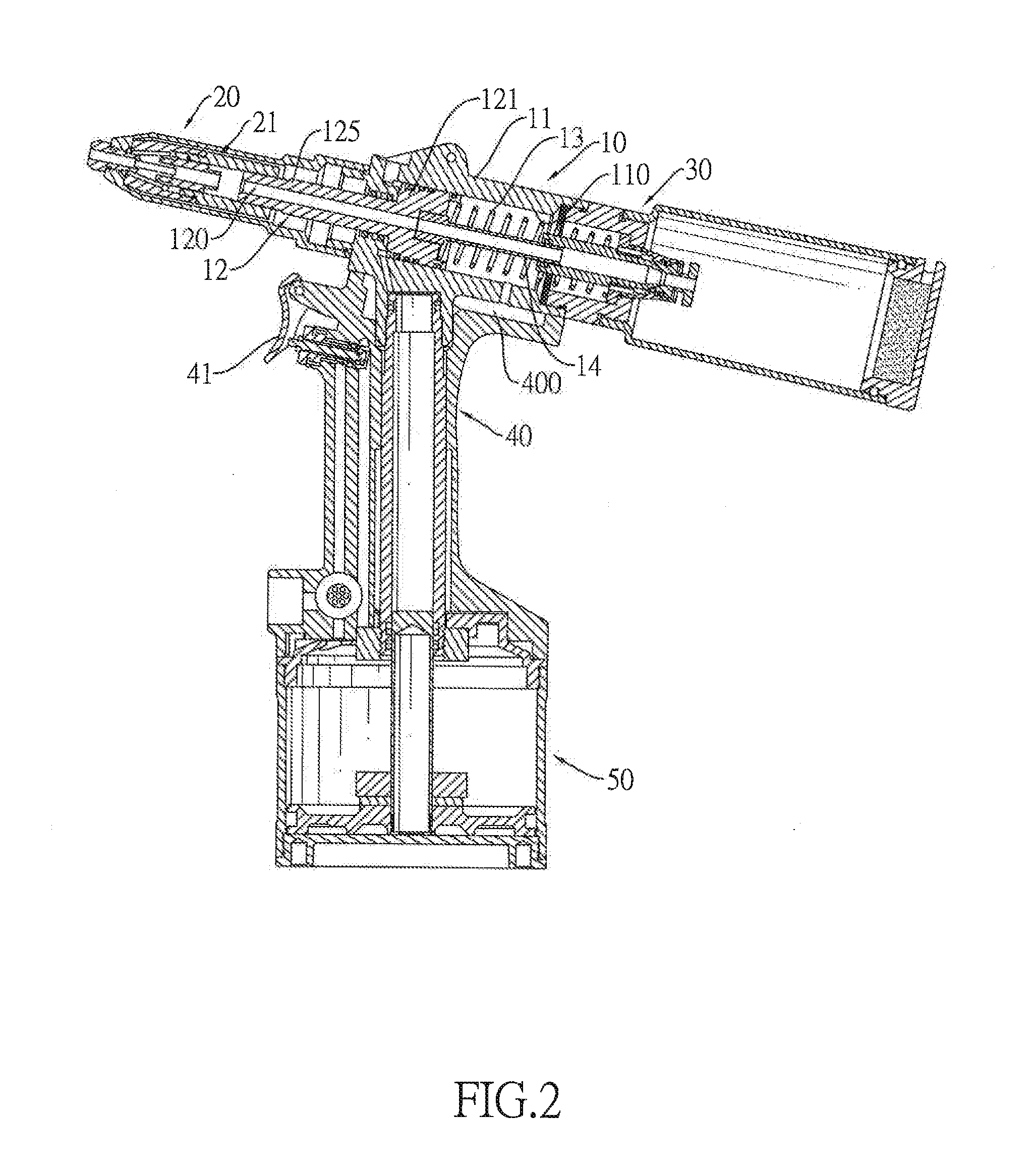 Barrel assembly for a rivet gun