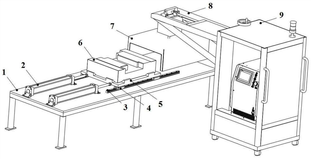 Preheating device and preheating method for TBM tool apron welding