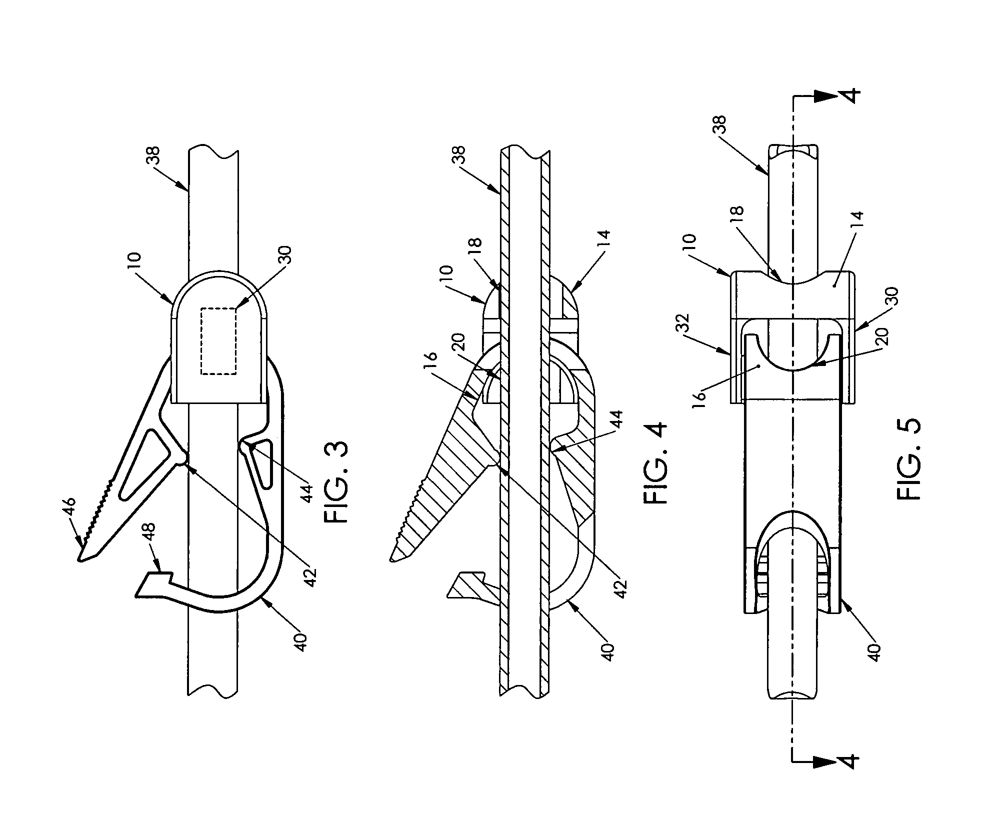 Information clip for flexible tubing