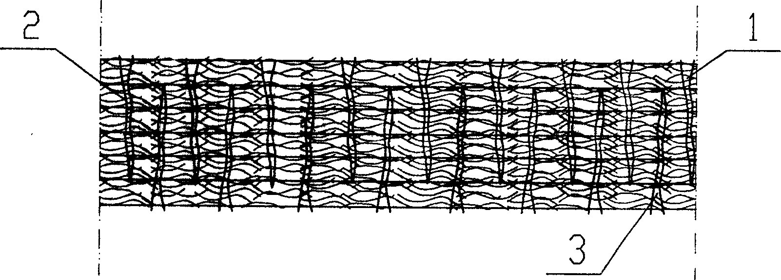 Super-thick glass fiber needle-punched felt and method for manufacturing same