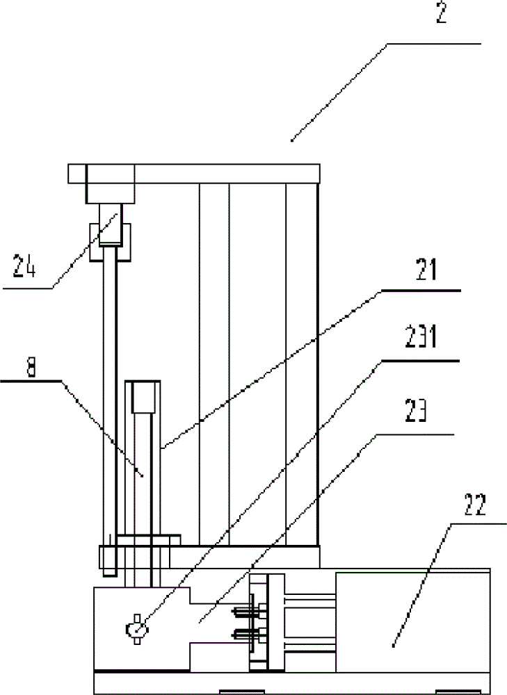 Automatic assembling line for water pen