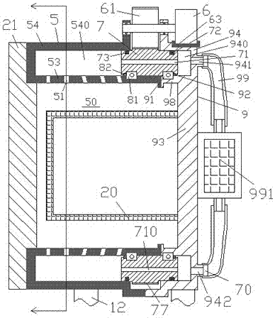 An automatic control and shock absorption medical ozone disinfection cabinet device