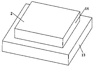 Sealing structure of joint of insulating blocks of B type enclosure system