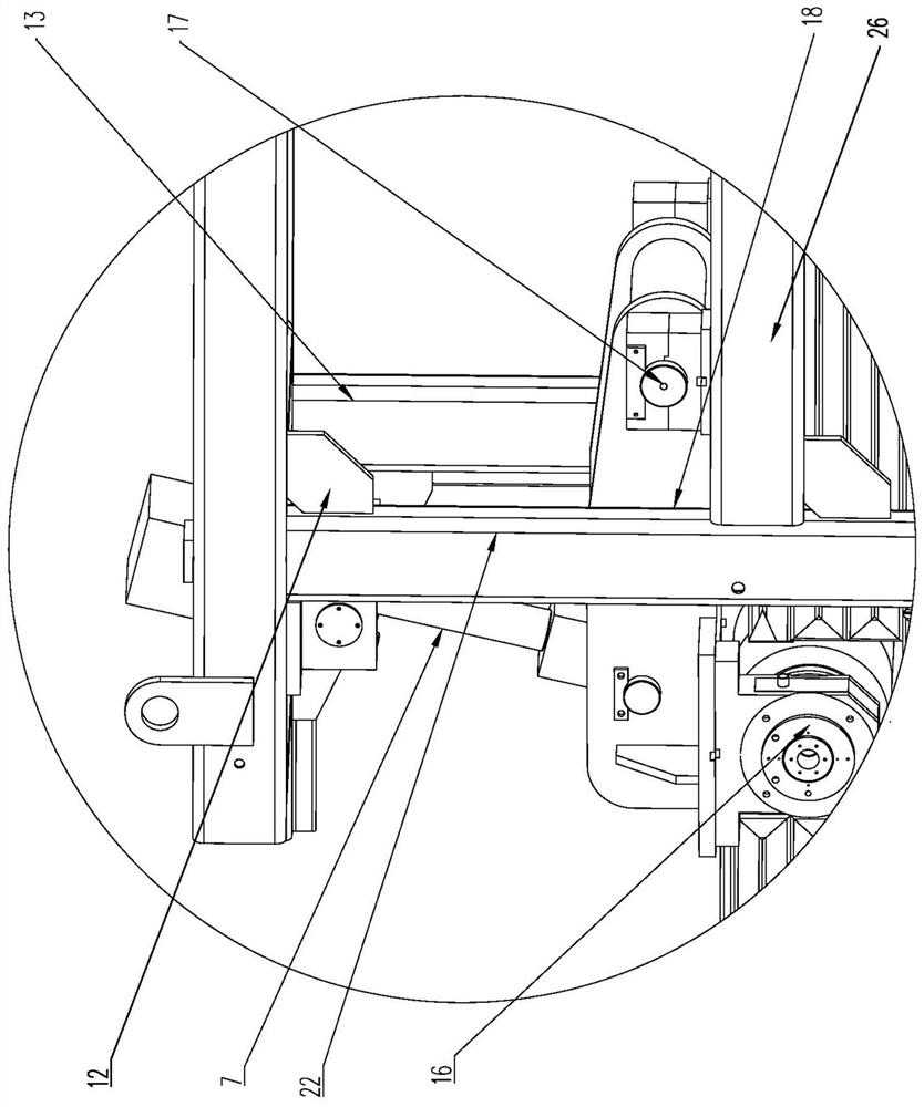 Novel withdrawal and straightening machine and working method of withdrawal and straightening machine