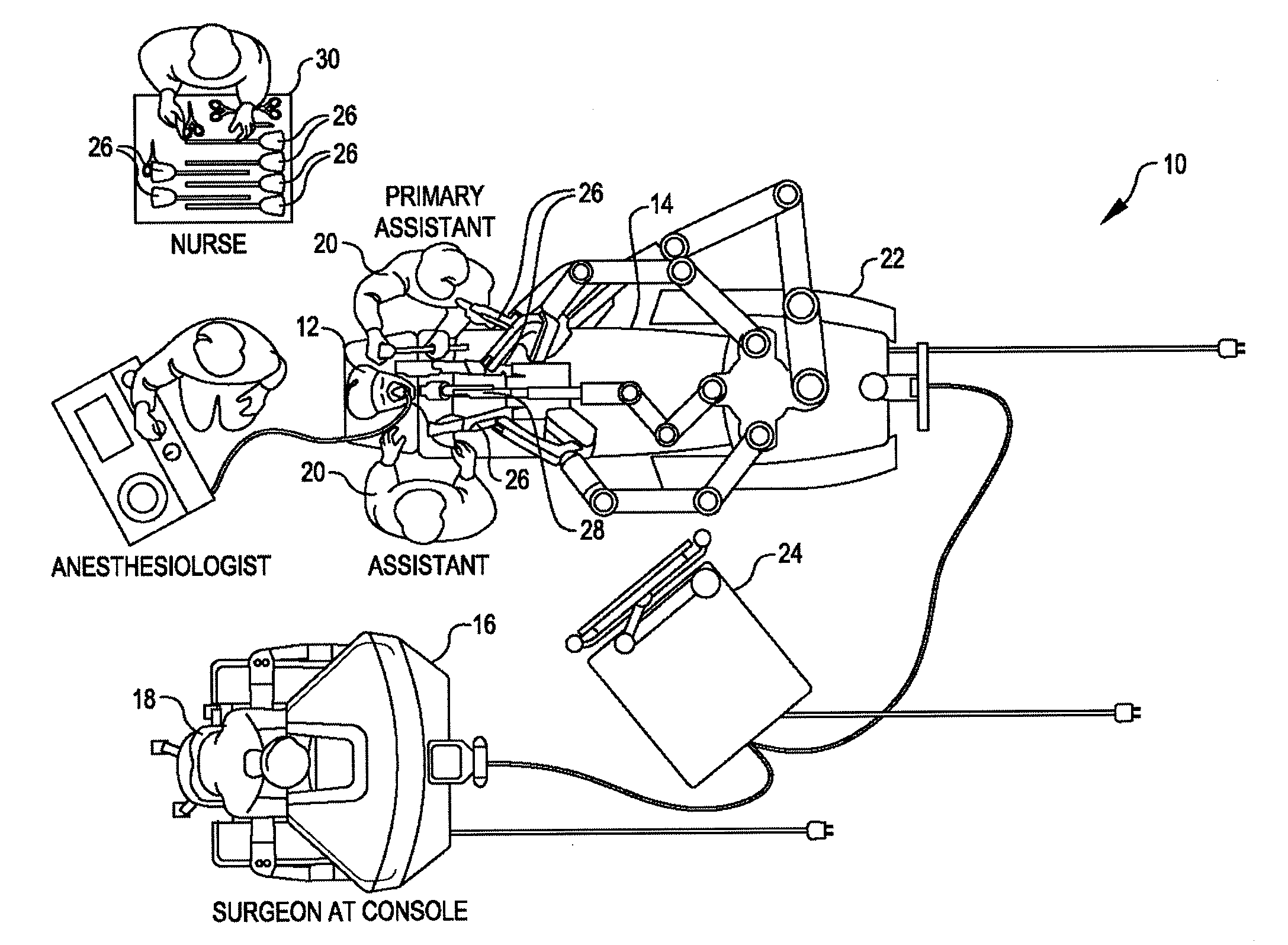 Method for passively decoupling torque applied by a remote actuator into an independently rotating member