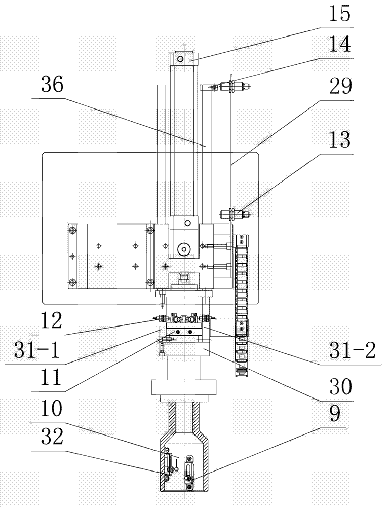 Error-proof detection equipment for mounting quality of water seal ring of cylinder body