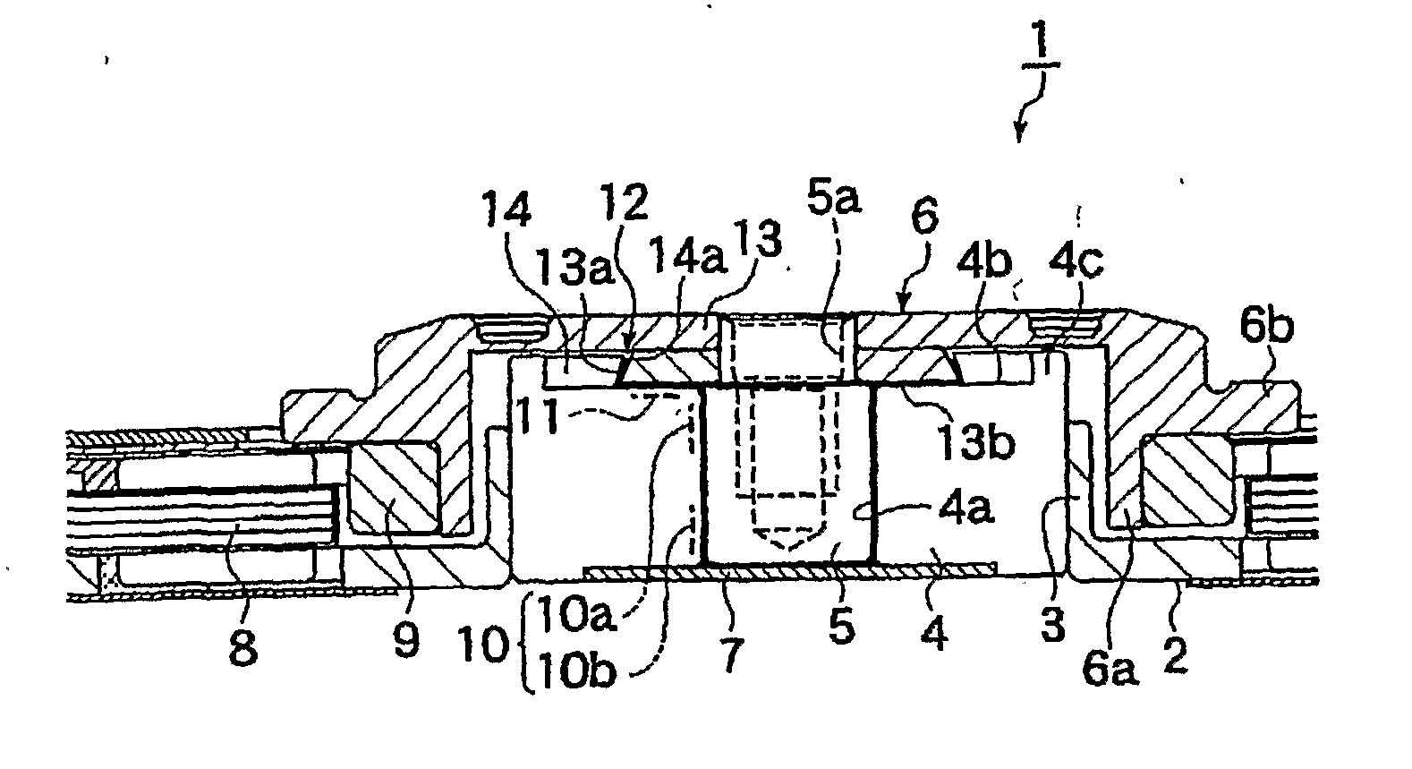 Fluid Dynamic Bearing Mechanism for a Motor