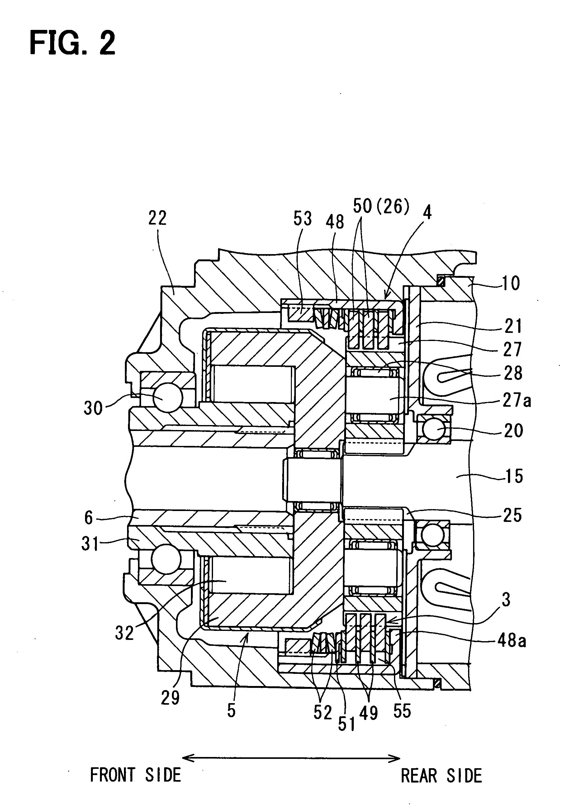 Starter having excessive-torque-absorbing device