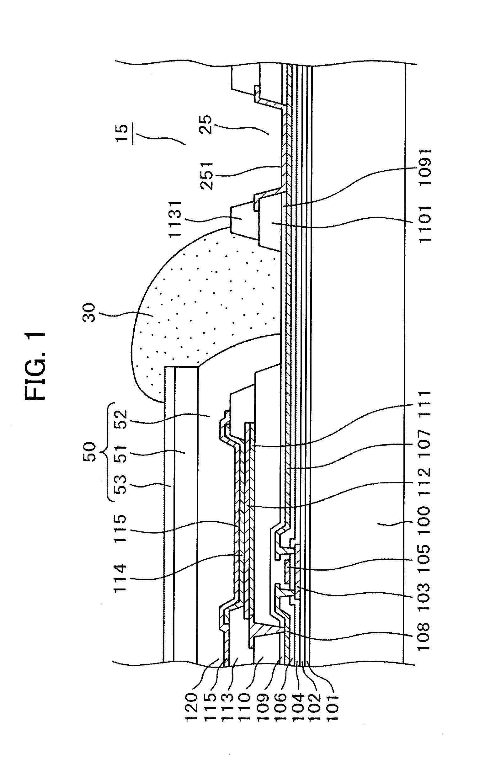 Organic el display device