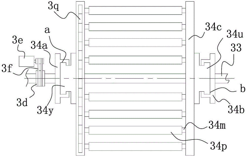 Transmission mechanism with flip function