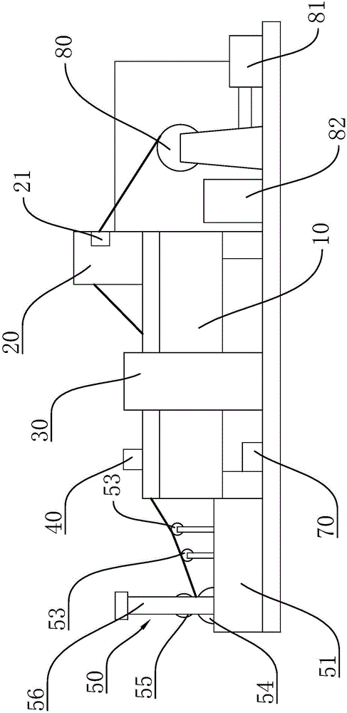 Manufacturing method of curtain fabric with anti-flaming and anti-ultraviolet combined functions