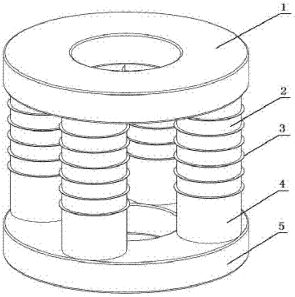 A Transformer Type High Voltage Power Supply with Insulated Ferrite Core