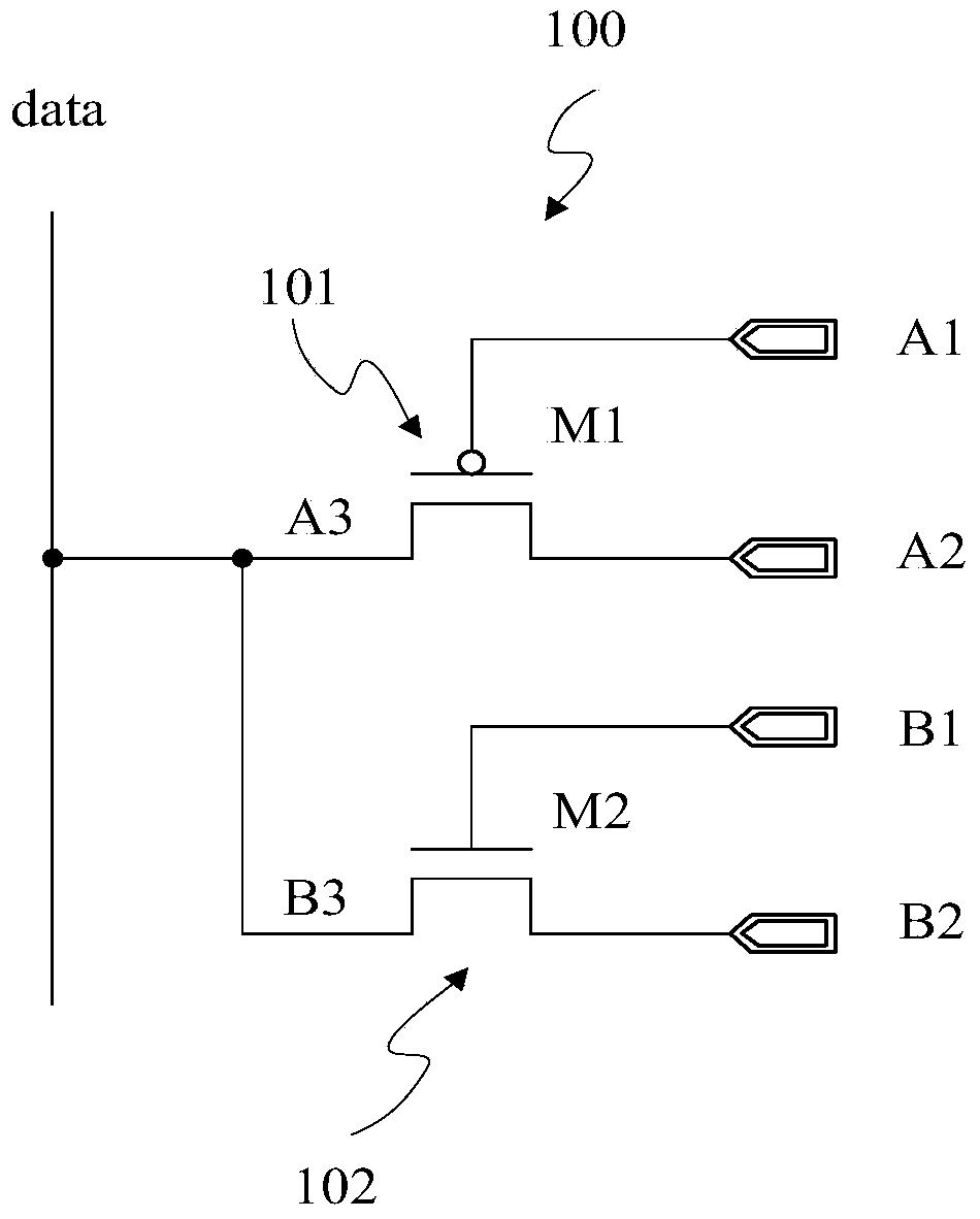 Panel function test circuit, display panel, function testing method and electrostatic protection method