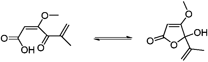 Method for large-scale preparation of penicillic acid from Penicillium sp. HK1-6